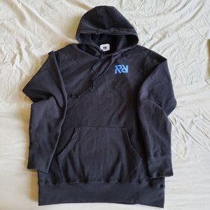 Vintage Rap Caviar Hoodie Large Black Stateline Made in USA